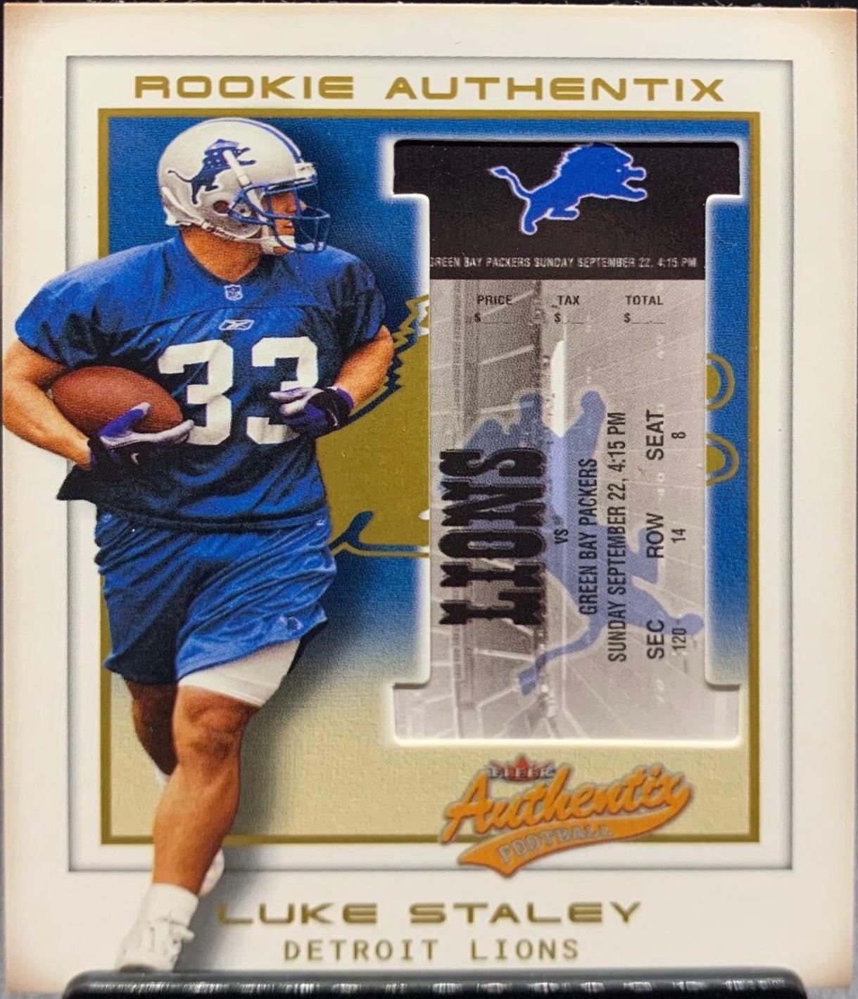 Luke Staley [Second Row] #119