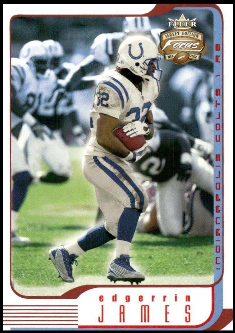 Edgerrin James [Jersey Numbers] #81