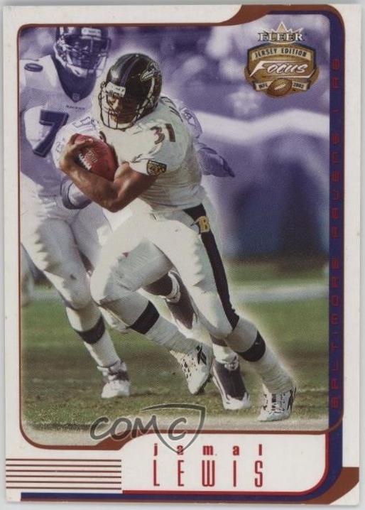 Jamal Lewis [Jersey Numbers] #58