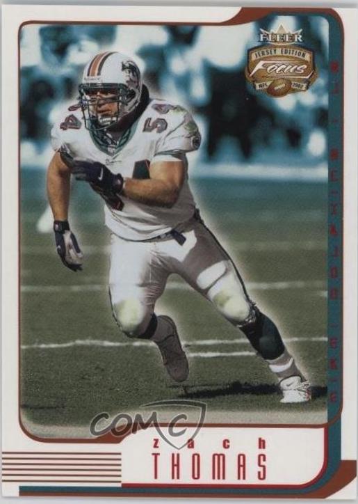 Zach Thomas [Jersey Numbers] #14