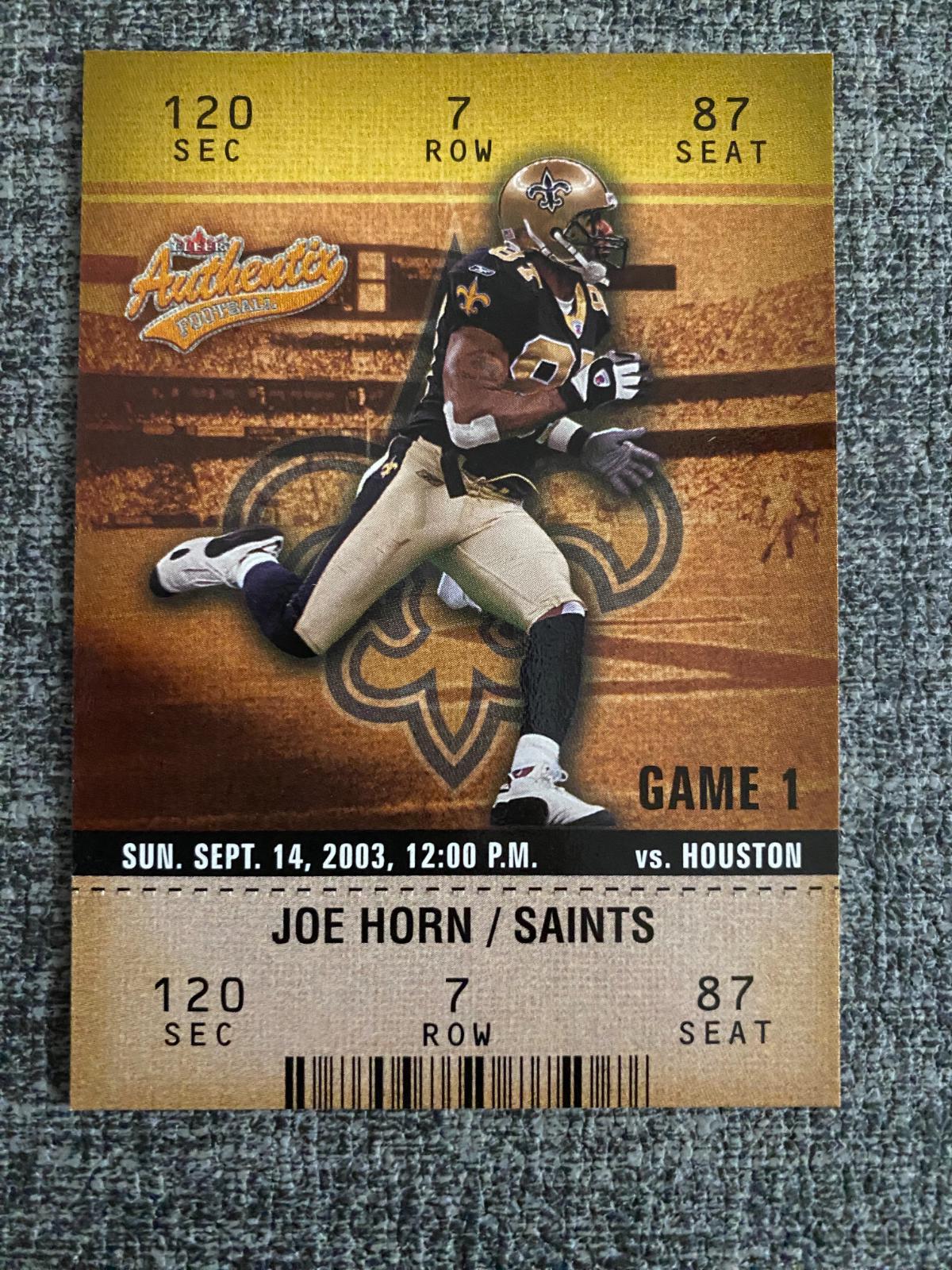 Joe Horn #31