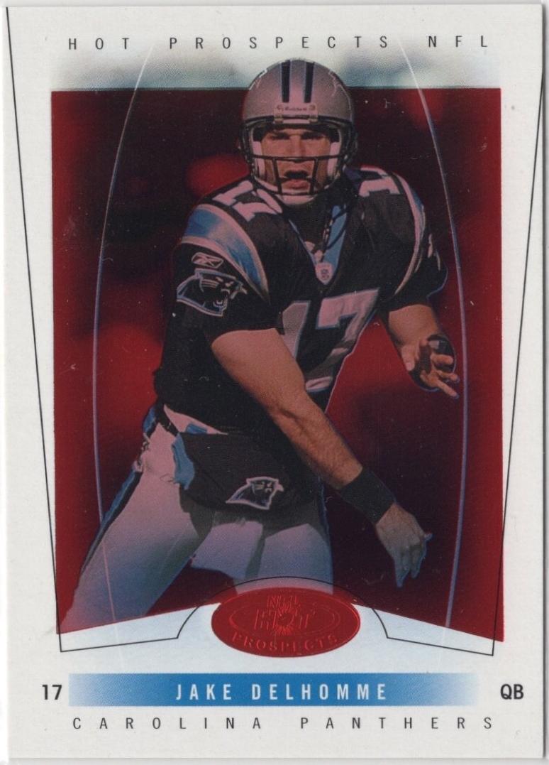Jake Delhomme [Red Hot] #43
