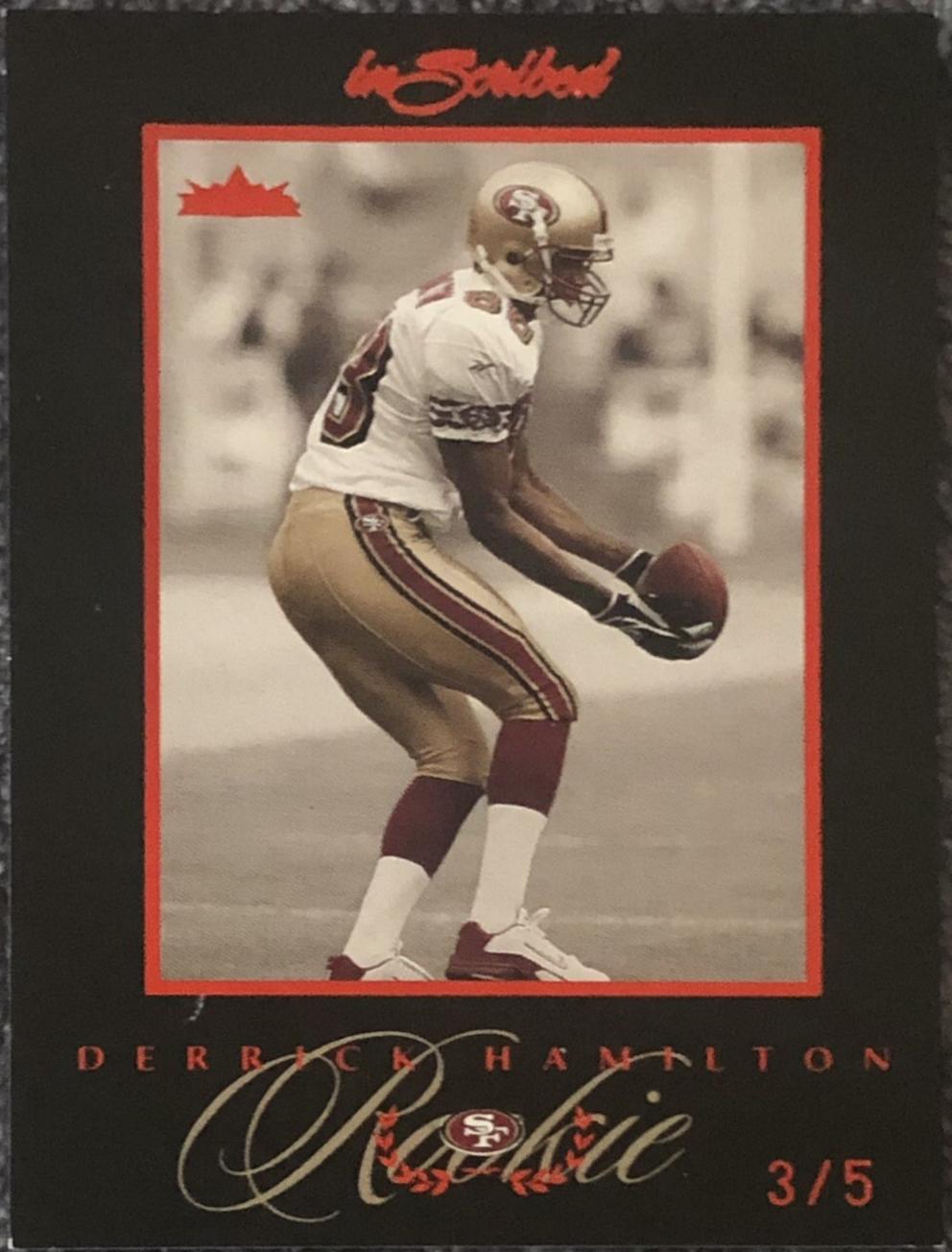 Derrick Hamilton [Black Border Gold] #99