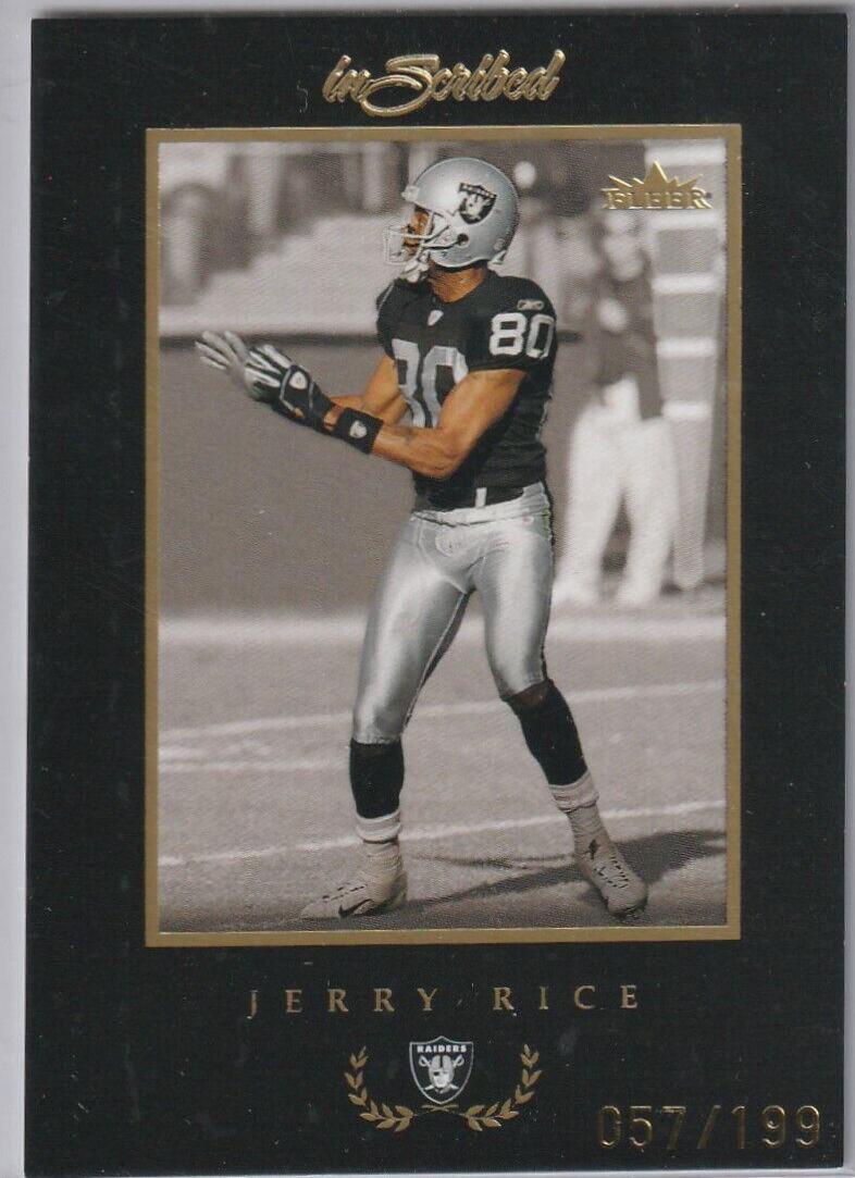 Jerry Rice [Black Border Gold] #49
