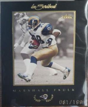 Marshall Faulk [Black Border Gold] #47
