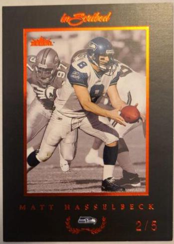 Matt Hasselbeck [Black Border Red] #23