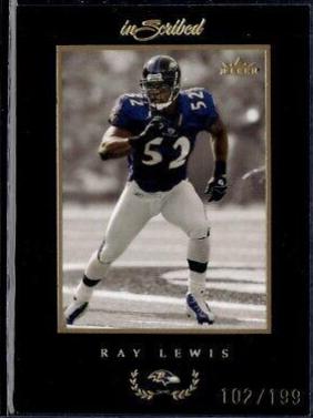 Ray Lewis [Black Border Gold] #46