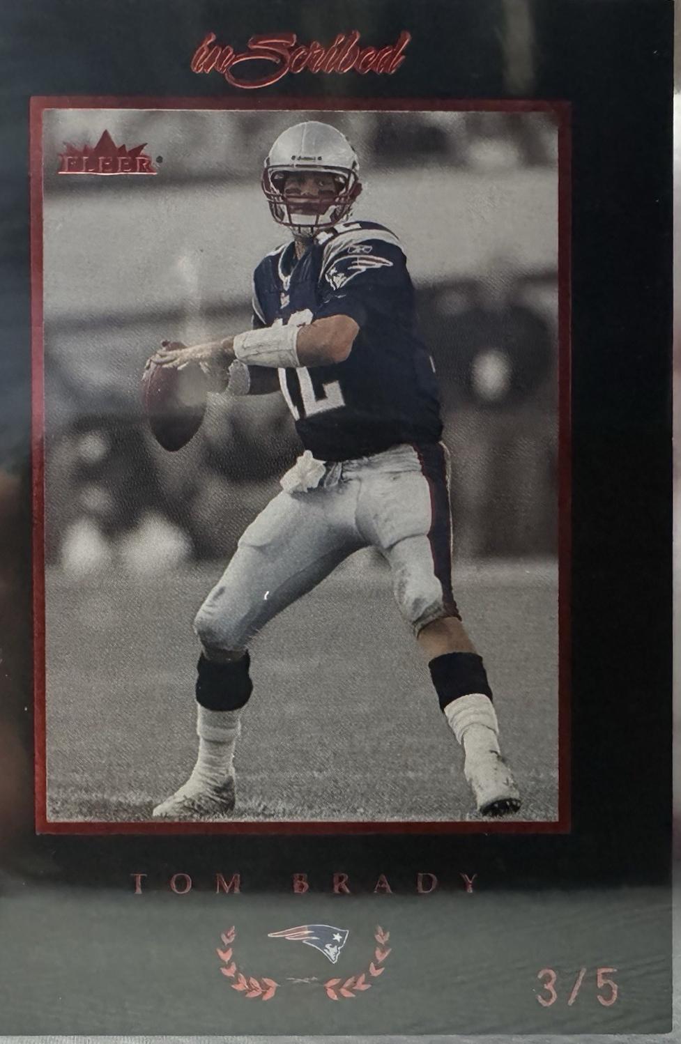 Tom Brady [Black Border Red] #59
