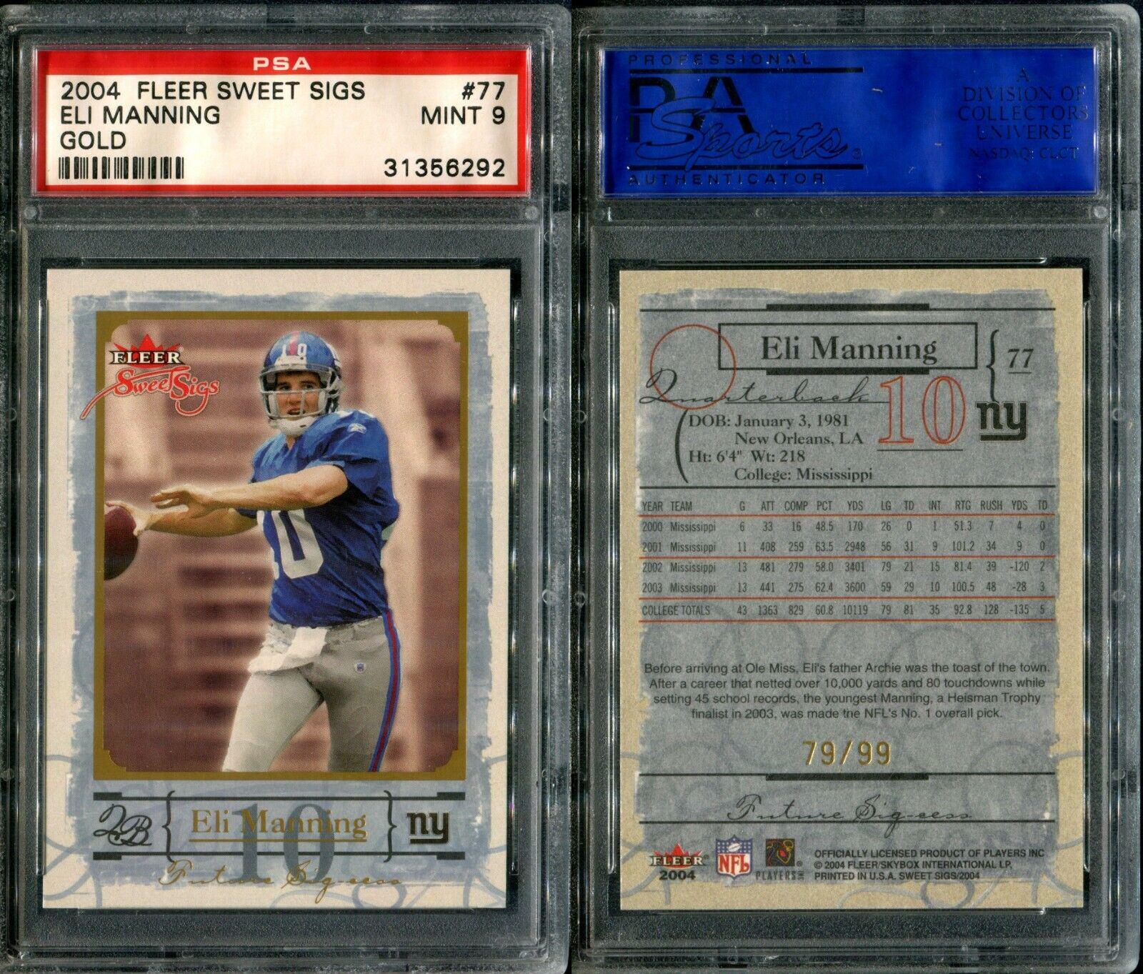 Eli Manning [Gold] #77