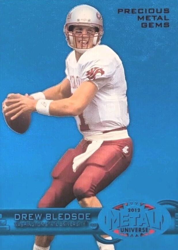 Drew Bledsoe [Precious Metal Gems Blue] #M-20