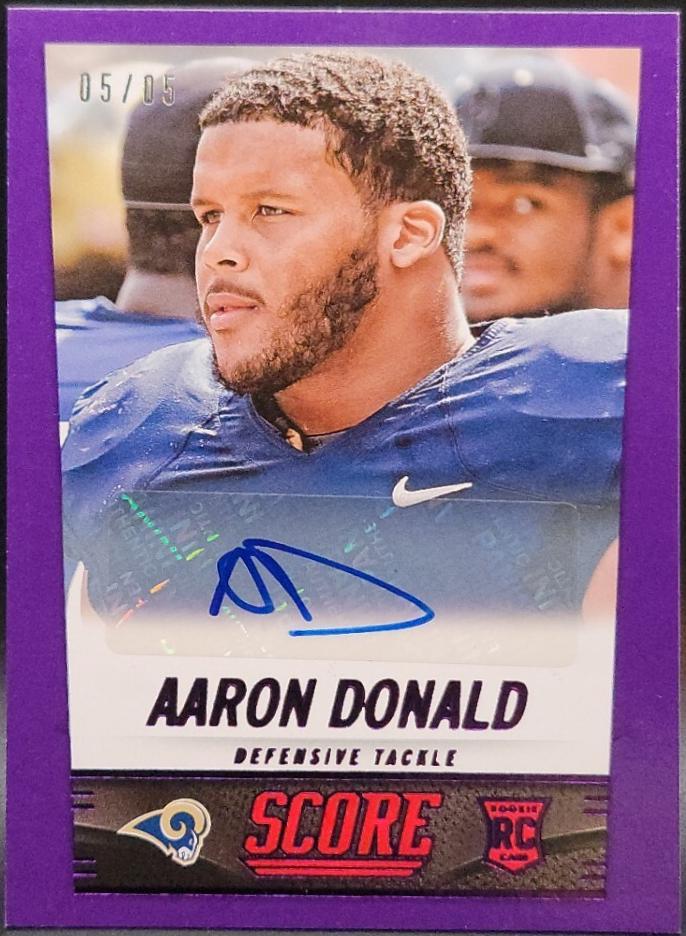 Aaron Donald [Autograph Purple] #332