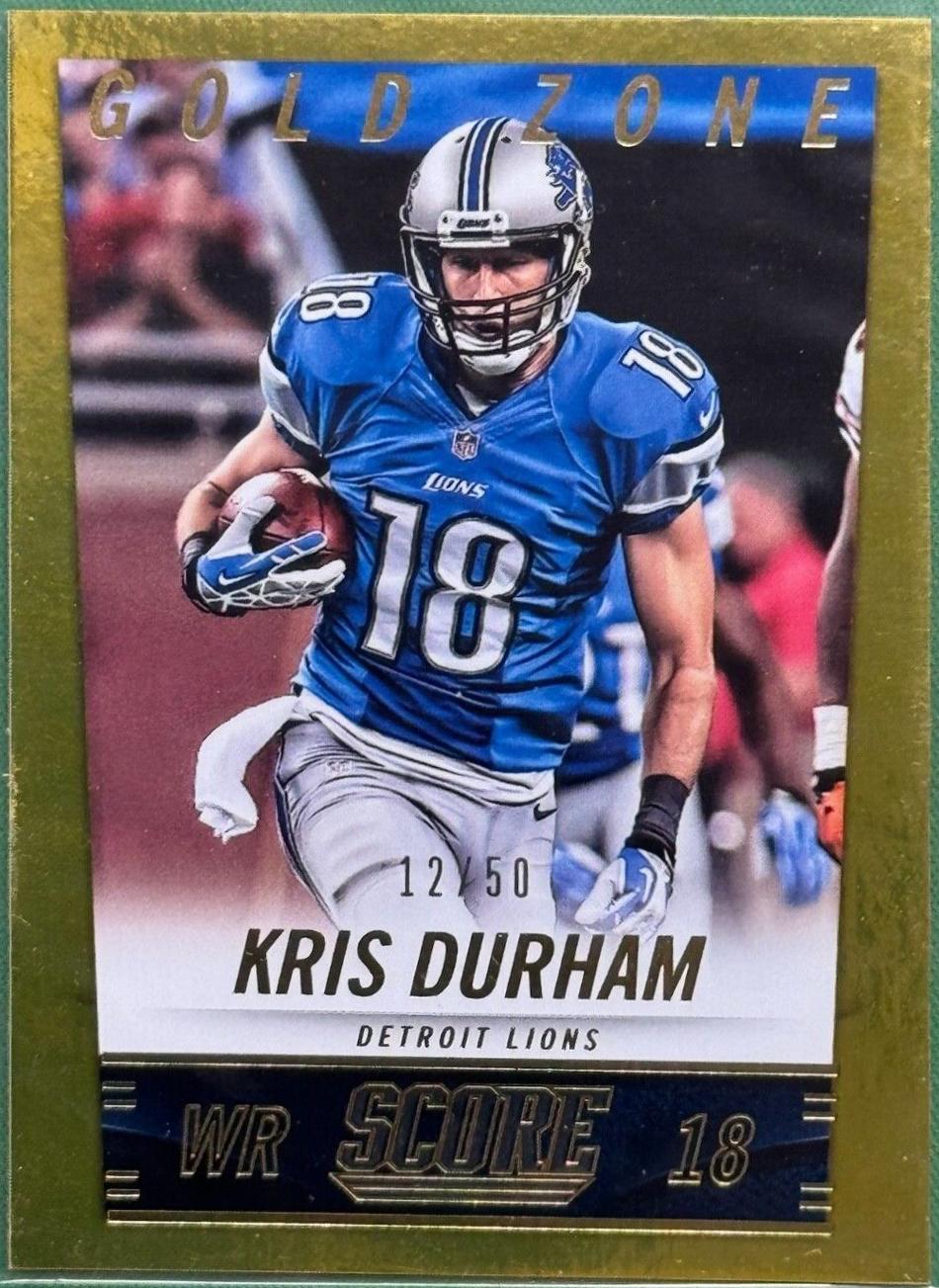 Kris Durham [Gold Zone] #75
