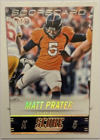 Matt Prater [Scorecard] #317