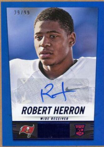 Robert Herron [Autograph Blue] #415