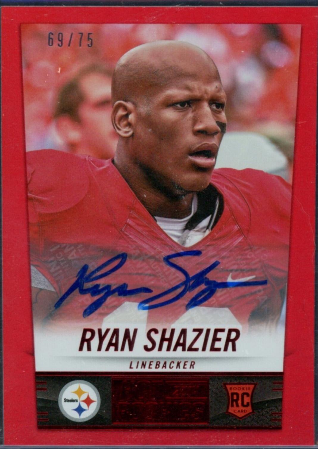 Ryan Shazier [Autograph Red] #417
