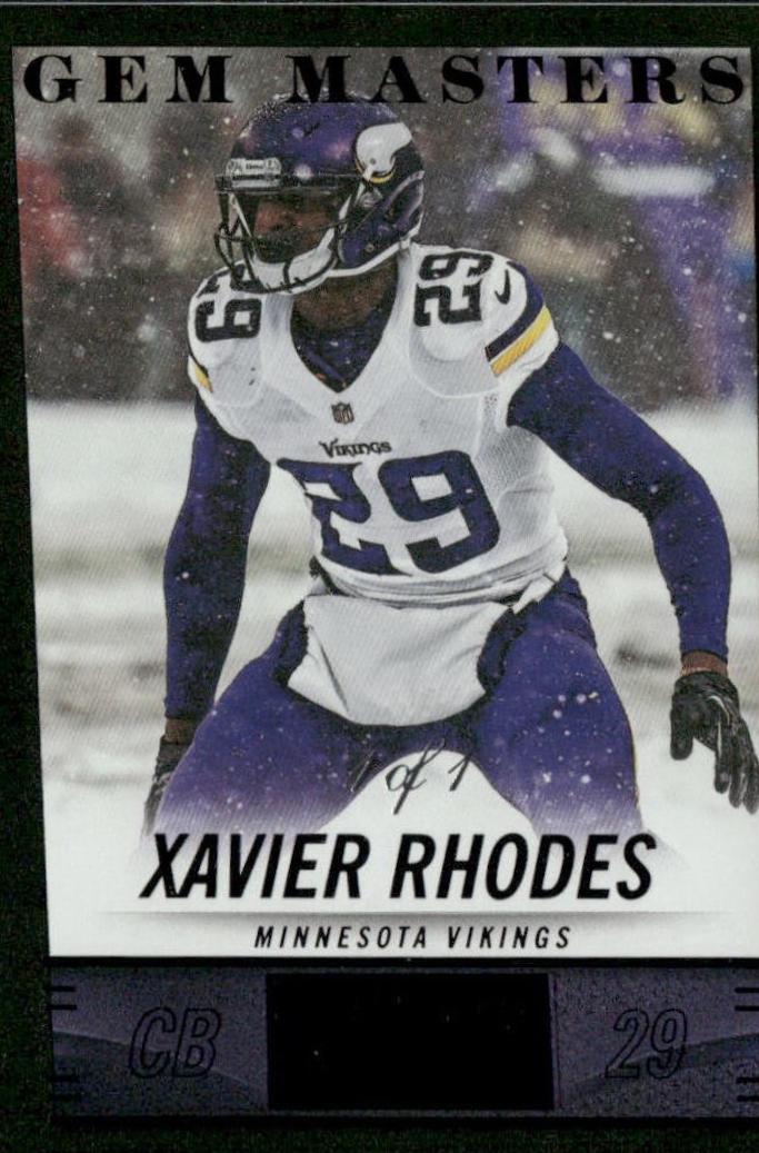 Xavier Rhodes [Gem Masters] #125