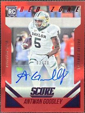 Antwan Goodley [Autograph Red Zone] #395