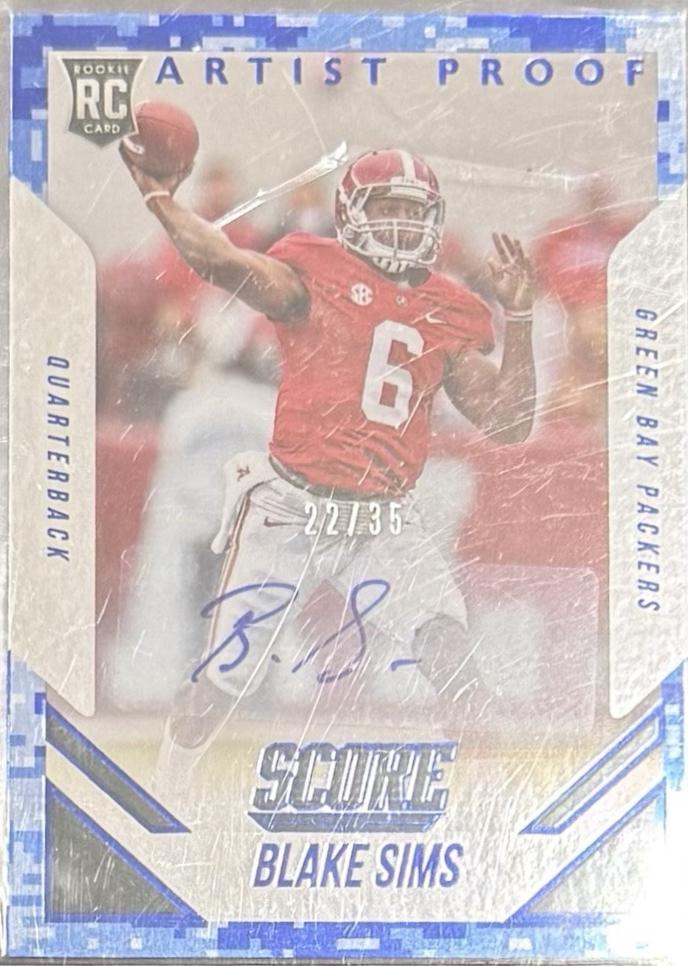 Blake Sims [Autograph Artist Proof] #372