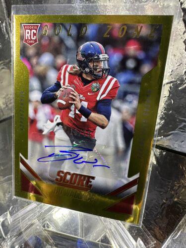 Bo Wallace [Autograph Gold Zone] #428