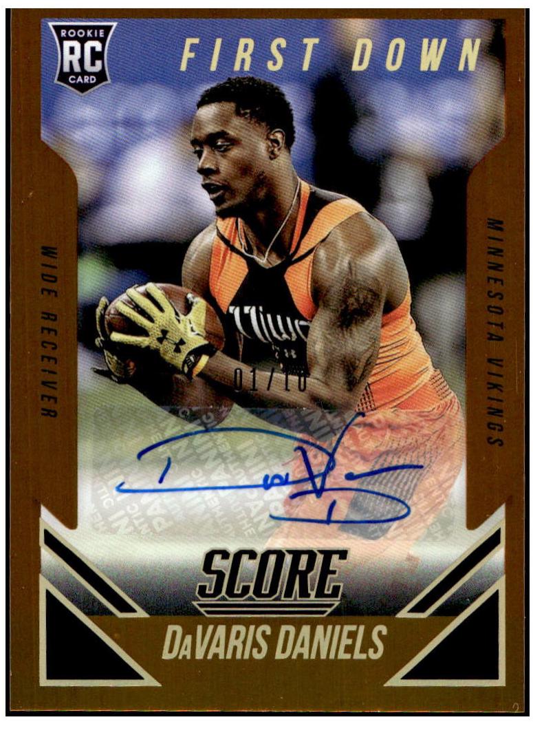 DaVaris Daniels [Autograph First Down] #431