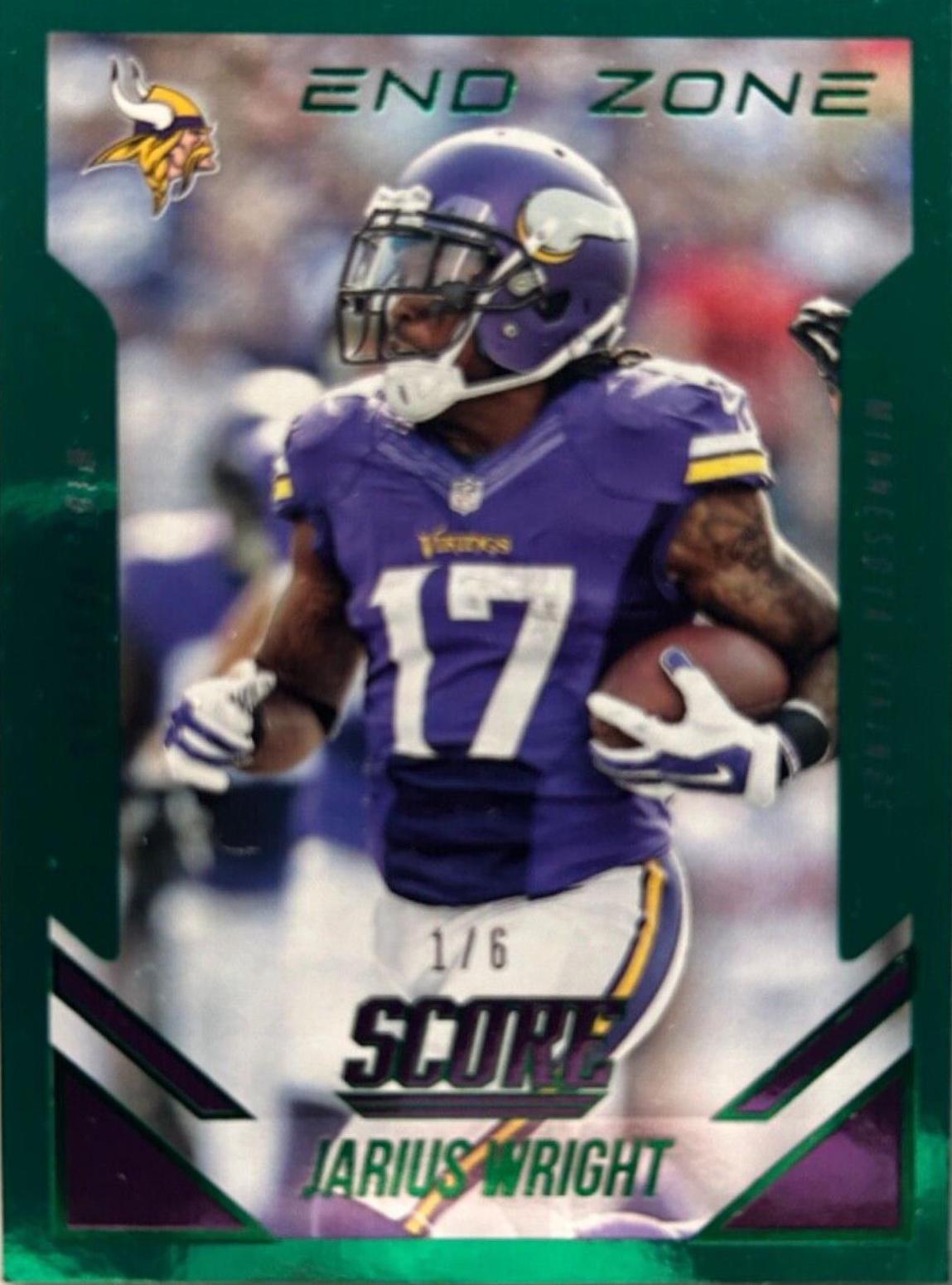 Jarius Wright [End Zone] #124