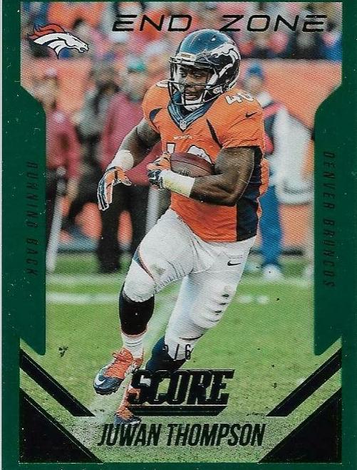 Juwan Thompson [End Zone] #285
