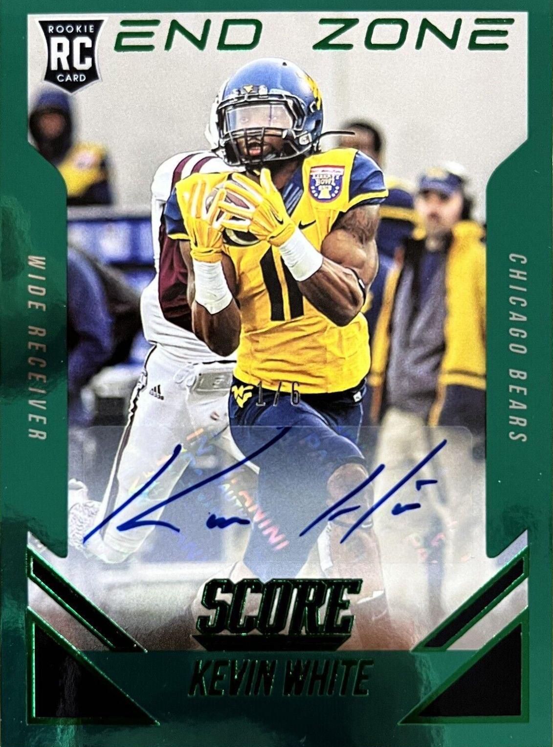 Kevin White [Autograph End Zone] #403