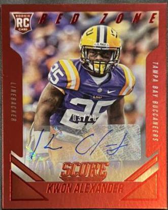 Kwon Alexander [Autograph Red Zone] #360