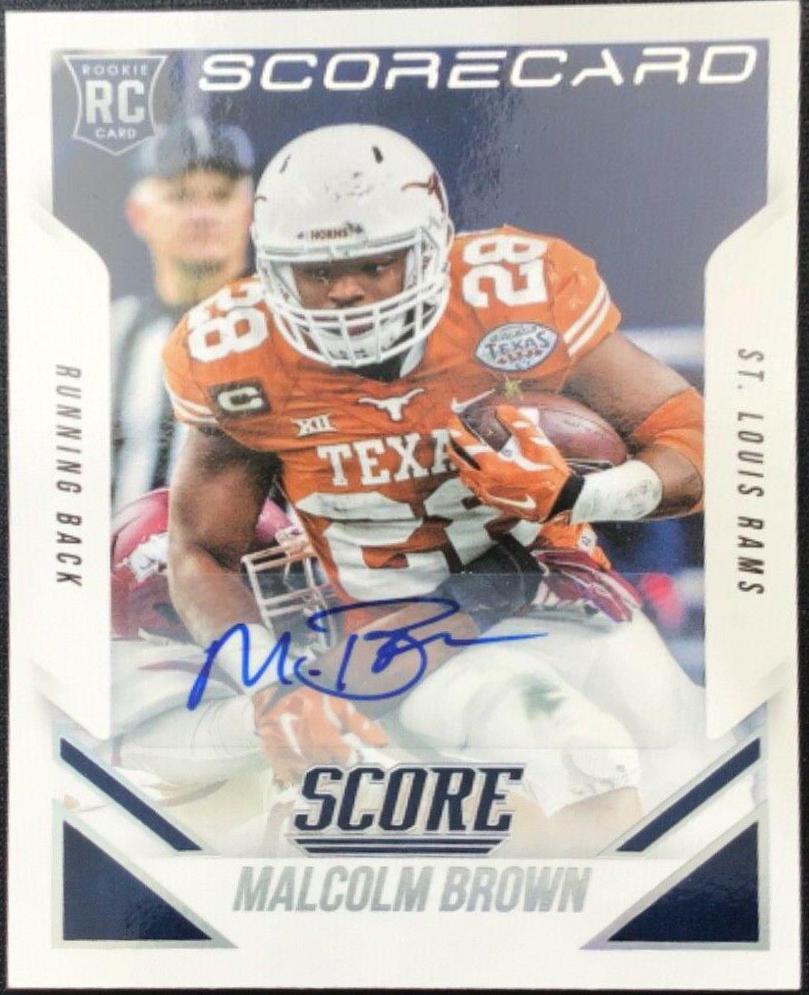 Malcolm Brown [Autograph] #378