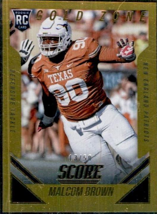 Malcom Brown [Gold Zone] #350