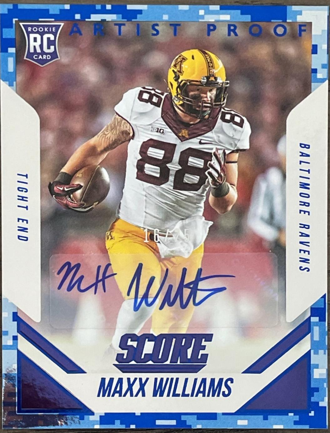 Maxx Williams [Autograph Artist Proof] #398