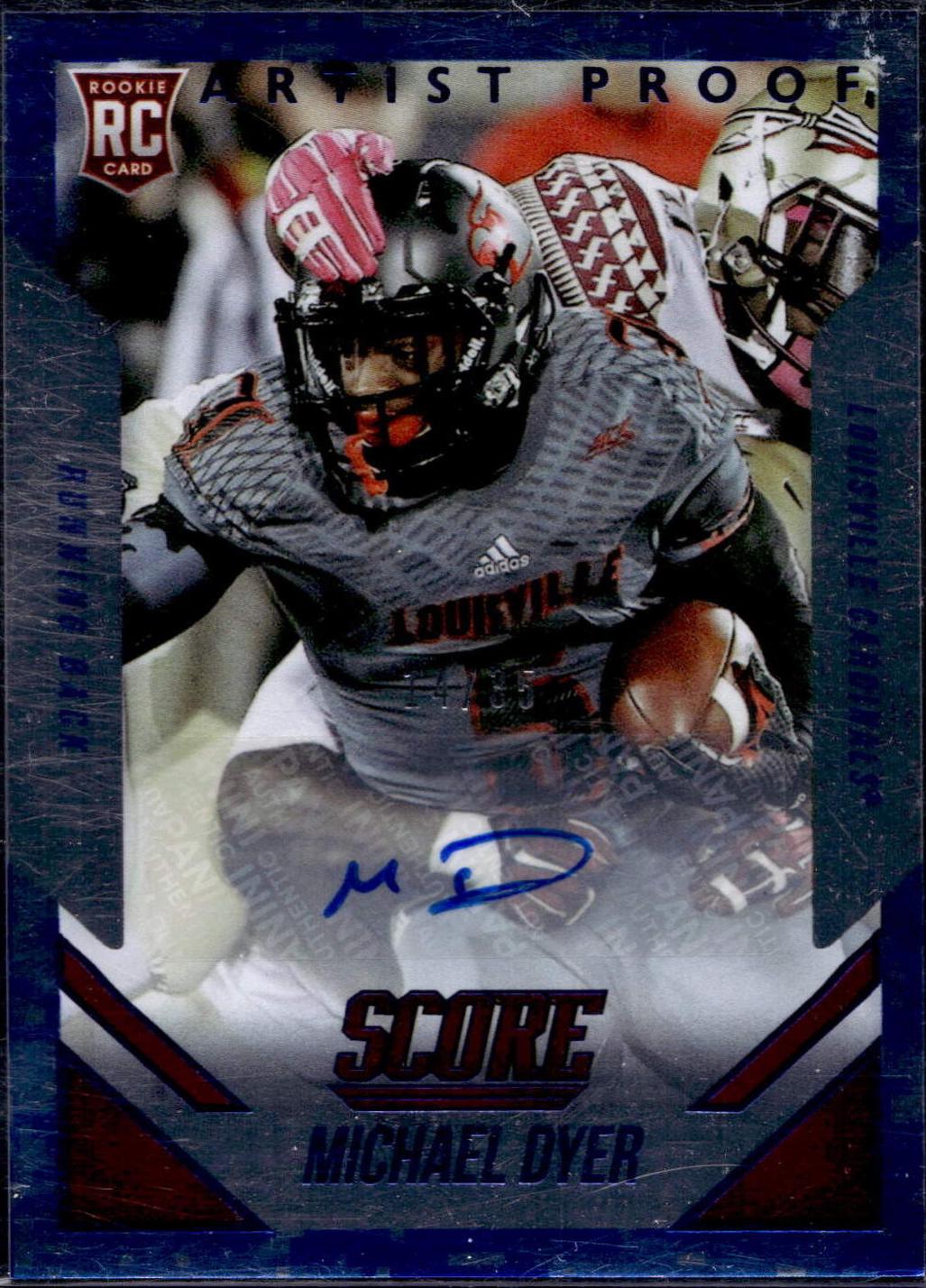 Michael Dyer [Autograph Artist Proof] #377
