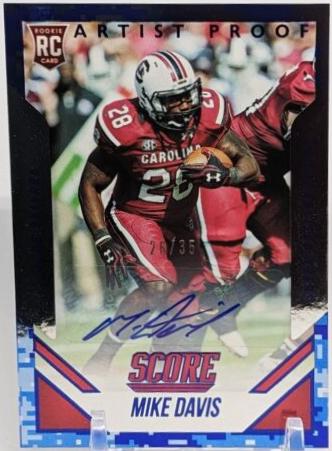 Mike Davis [Autograph Artist Proof] #394