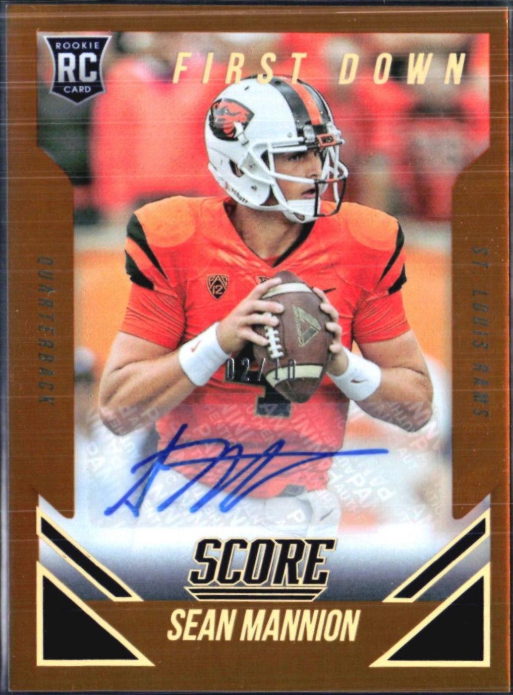 Sean Mannion [Autograph First Down] #370