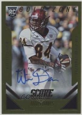 Titus Davis [Autograph Gold Zone] #433