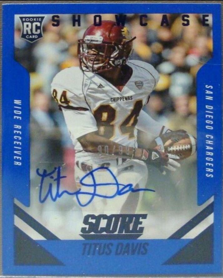 Titus Davis [Autograph Showcase] #433