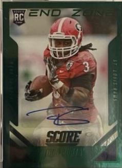 Todd Gurley [Autograph End Zone] #386