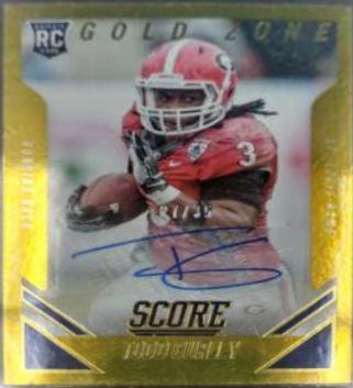 Todd Gurley [Autograph Gold Zone] #386