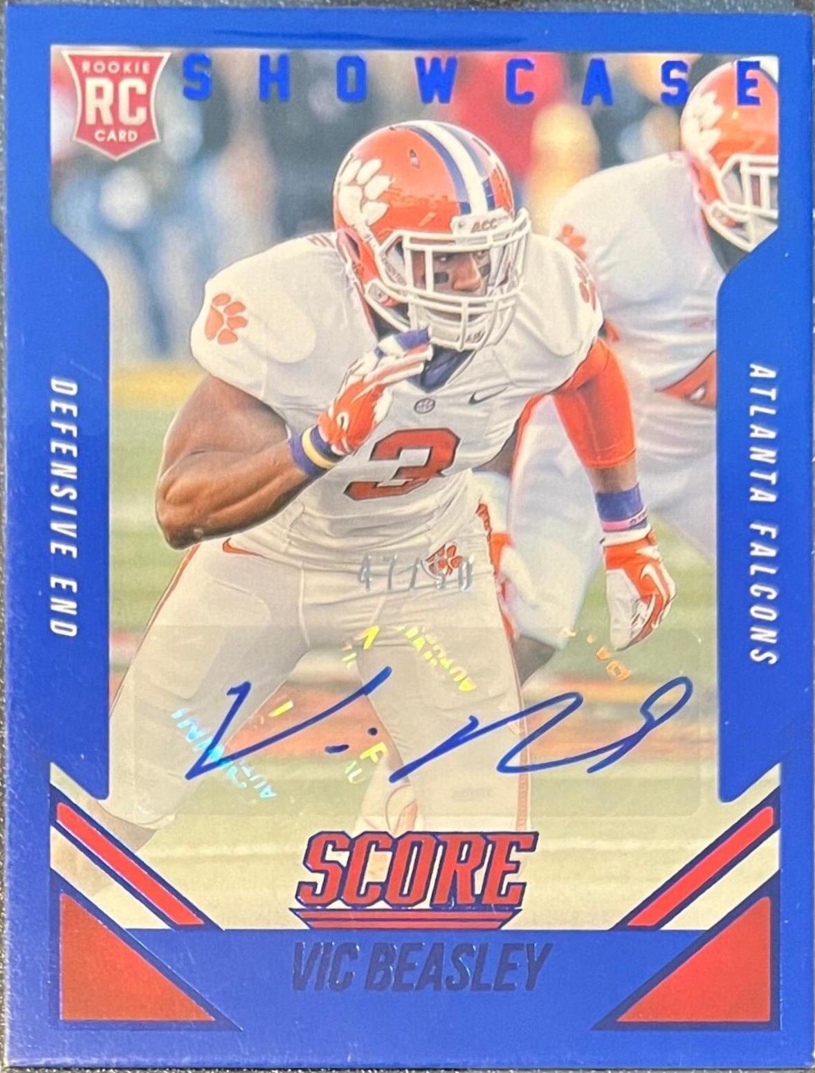 Vic Beasley [Autograph Showcase] #344