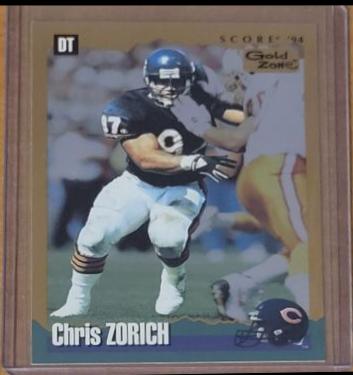 Chris Zorich [Gold Zone] #157