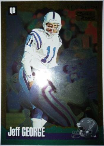 Jeff George [Gold Zone] #75