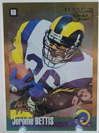 Jerome Bettis. [Gold Zone] #21