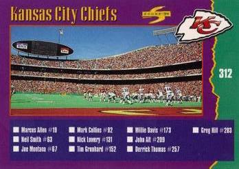 Kansas City Chiefs, Los Angeles Rams [Checklists] #312