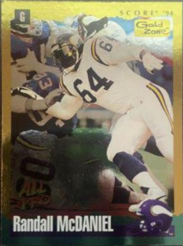 Randall McDaniel. [Gold Zone] #77