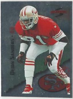 Deion Sanders [Red Siege Artist's Proofs] #9
