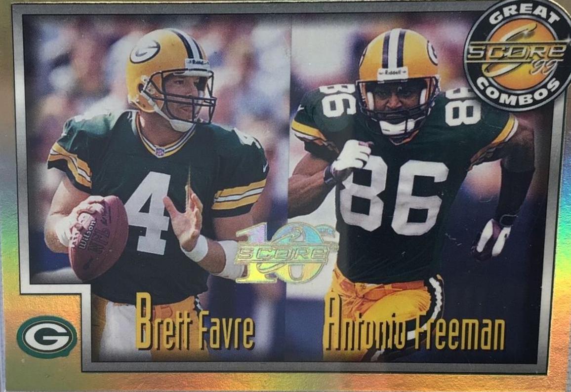 Brett Favre, Antonio Freeman [Anniversary Artist Proof] #273