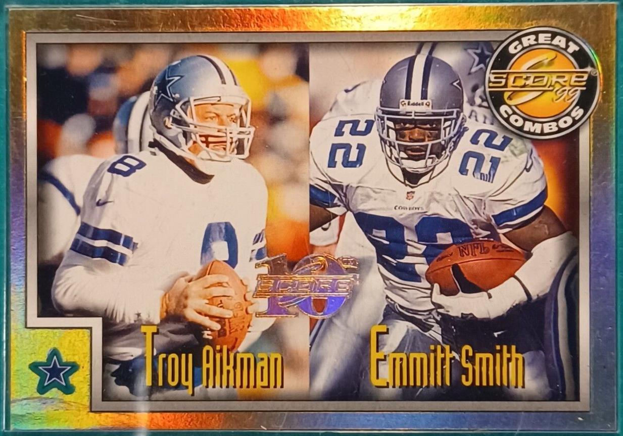 Troy Aikman, Emmitt Smith [Anniversary Artist Proof] #274