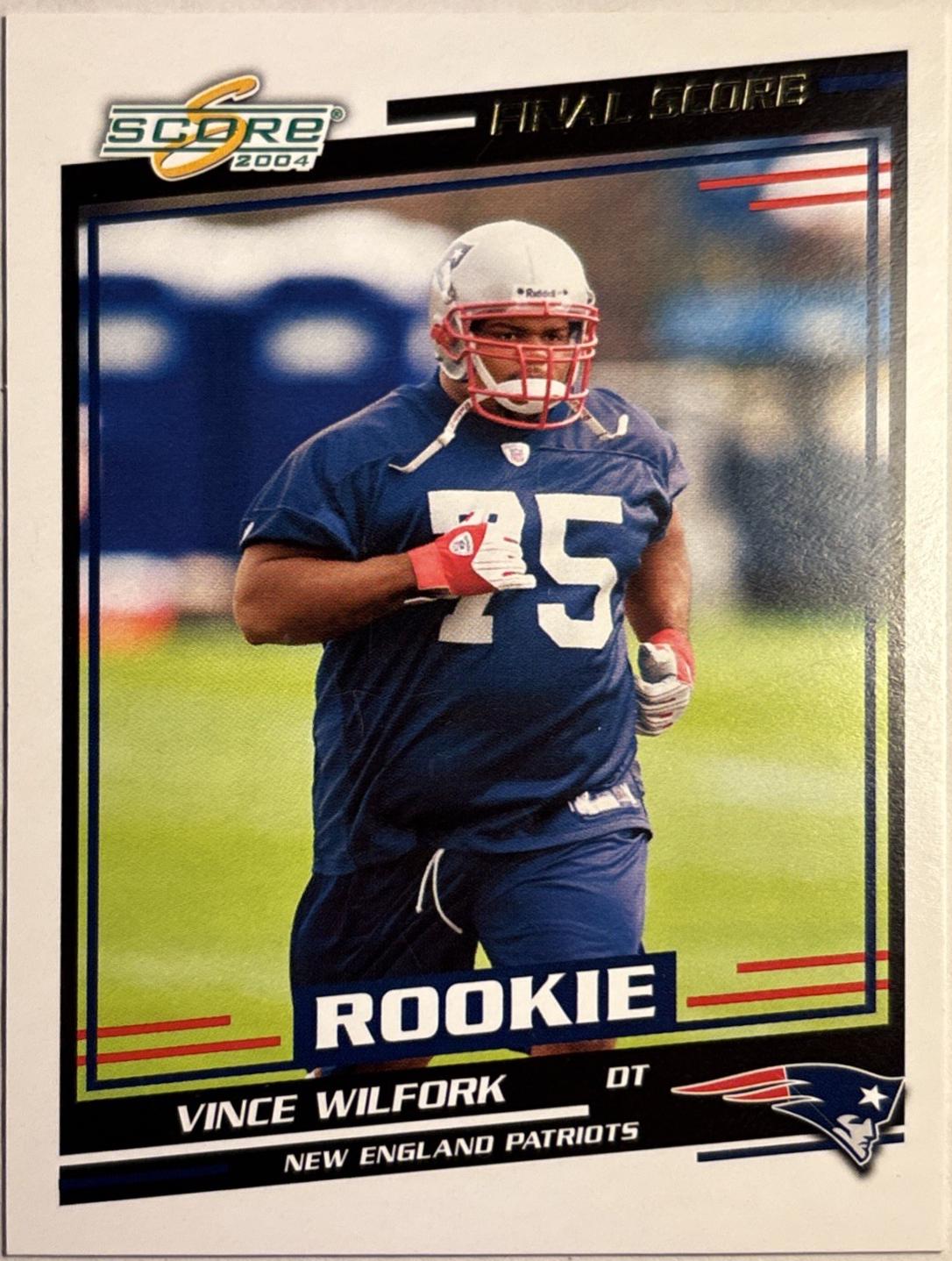 Vince Wilfork [Final Score] #389