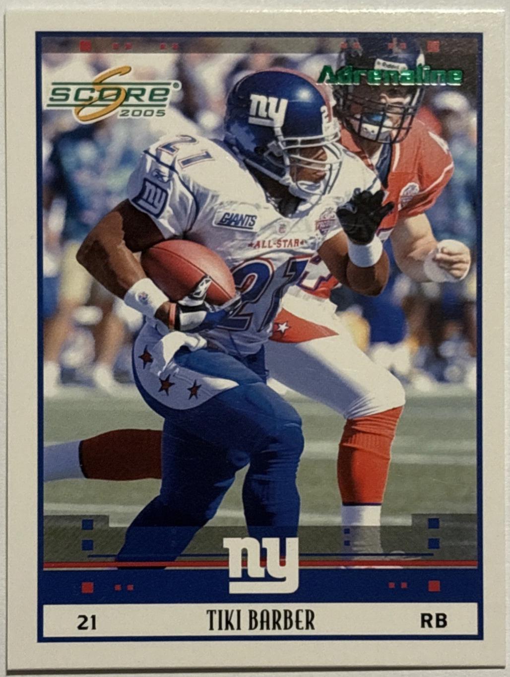Tiki Barber [Adrenaline] #305