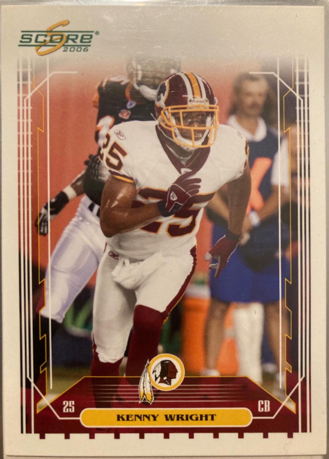 Kenny Wright [Redskins] #307